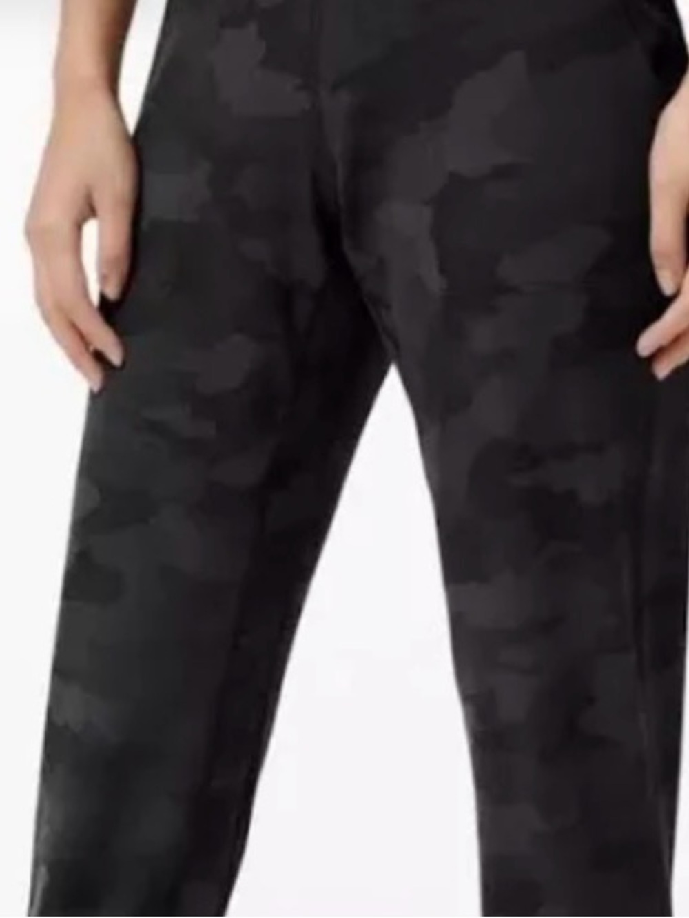 Lululemon camo sweatpants size 0 EUC